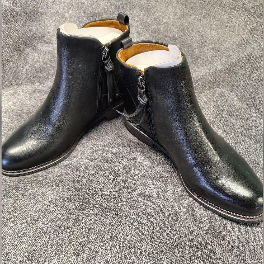 Franco Sarto Women's Black Leather Boots